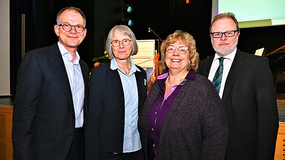 Die neue Führungsspitze der Evangelischen Allianz in Deutschland (von links): Dr. Reinhardt Schink, Pfarrerin Maike Sachs, Pastorin Dr. Daniela Knauz, Frank Heinrich.