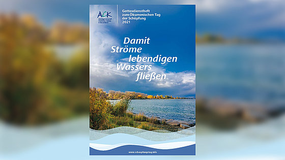 Der Bodensee gibt das Thema vor: Wasser. Daraus leitet sich der Titel der Arbeitshilfe für die Feier des Ökumenischen Tags der Schöpfung ab: »Damit Ströme lebendigen Wassers fließen«.