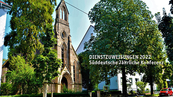 Die Christuskirche in Stuttgart-Bad Cannstatt ist einer der Ursprungsorte des Methodismus in Deutschland. 