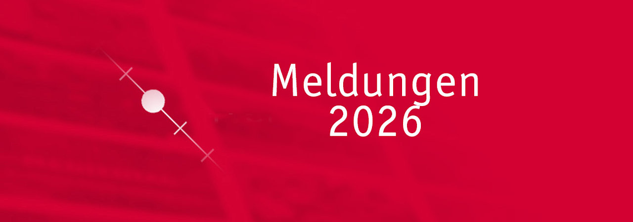 Symbolgrafik Meldungen 2026