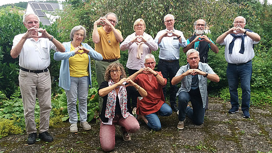 Die Mitglieder der Fachkommission Ältere Generationen der Süddeutschen Konferenz der Evangelisch-methodistischen Kirche bei ihrem Treffen in Calw.