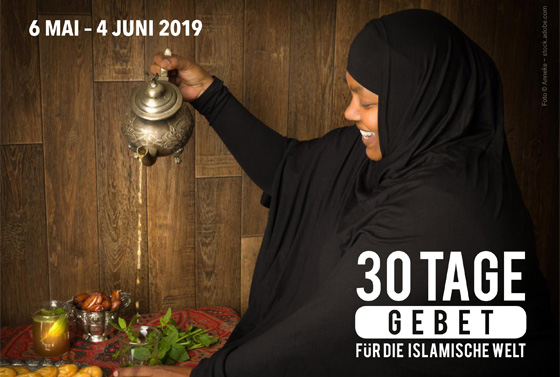Die Broschüre »30 Tage Gebet für die islamische Welt« der Deutschen Evangelischen Allianz lädt Christen ein, während des islamischen Fastenmonats Ramadan für Muslime zu beten.