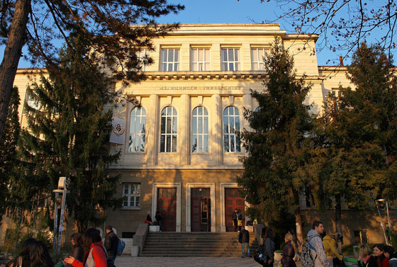 Das Gebäude der Medizinischen Universität im bulgarischen Pleven