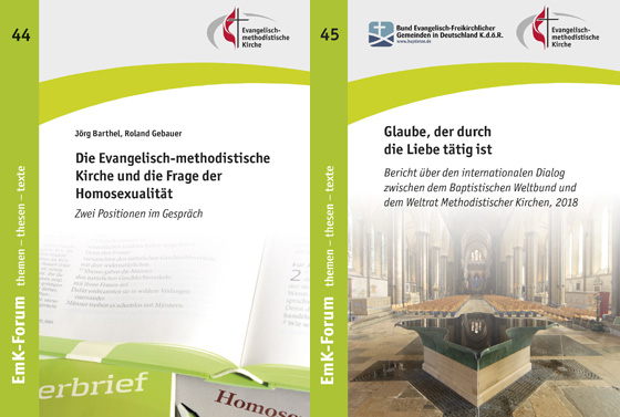In zwei EmK-Forum-Heften geht es ums Miteinander auf Basis dialogischer Begegnung.