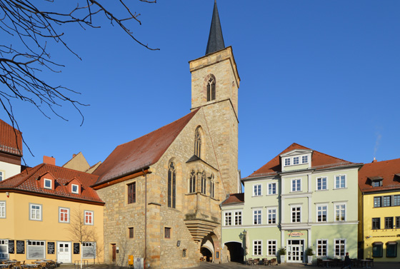 Die urkundlich erstmalig im 12. Jahrhundert erwähnte Ägidienkirche am Wenigemarkt.