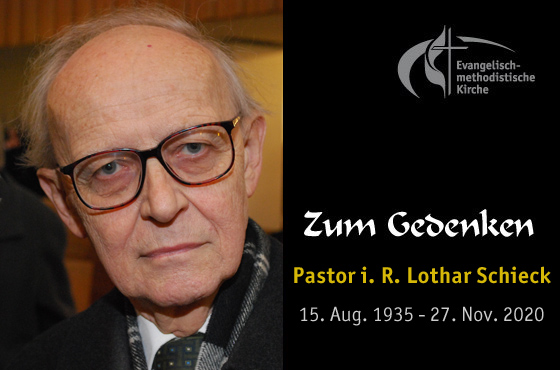 Lothar Schieck - * 15. August 1935 – † 27. November 2020