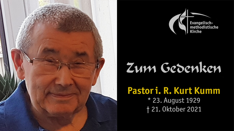 Kurt Kumm – * 23. August 1929  † 21. Oktober 2021