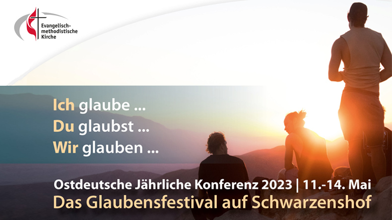»Ich glaube, du glaubst, wir glauben« ist das Thema für die bevorstehende Tagung der Ostdeutschen Jährlichen Konferenz.